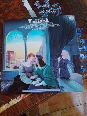 Korngold - Violanta / Marton  - 2 LP CBS BOXED SET (1980) - MINT CONDITION  - Image 1 of 4