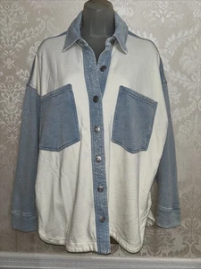 NWT Z Supply 100% Cotton Long Sleeve Button Front Shirt Jacket Shacket Size S - Picture 1 of 9