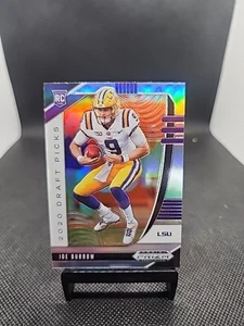 Joe Burrow 2020 Panini Prizm Draft Picks Silver Holo #105 Rookie !! LSU - Bild 1 von 2