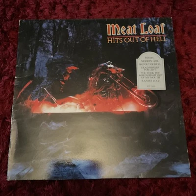 MEAT LOAF - Hits Out of Hell Vinyl EPC 26156 1984 - Image 1 of 4