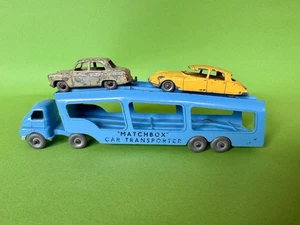 Matchbox A2A Bedford Car Transporter mit 2 Schrott Autos 66A DS 19, 30A Ford - Bild 1 von 6