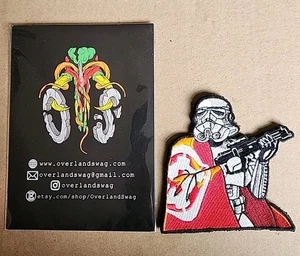 Imperial Stormtrooper Offizierskorps bestickt PVC Moral Aufnäher 4,5"x4,5" - Bild 1 von 5