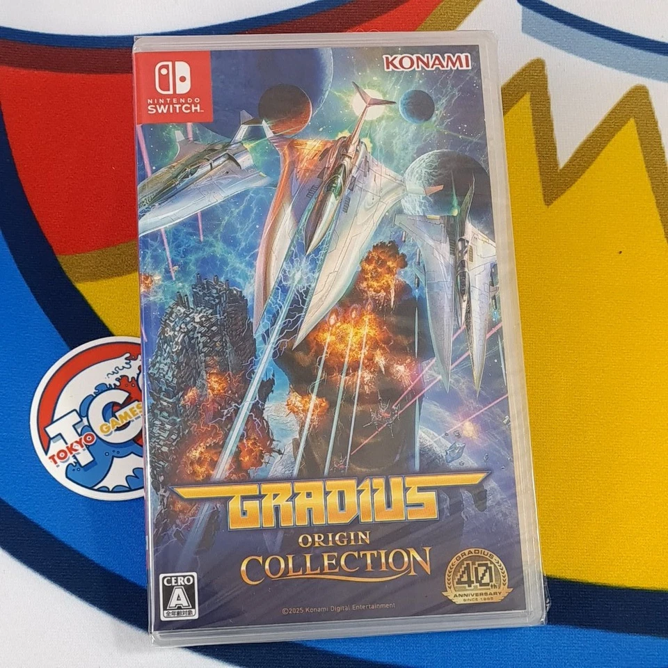 Gradius Origin Collection Nintendo Switch Japan (Multi-Languages/Shoot'em up) Ne - Image 1 of 4