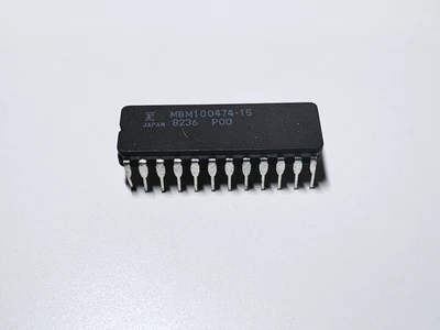 MBM100474-15 FUJITSU ECL 4K Bipolar Acceso Aleatorio Memoria 1024x4 bits Cerámica IC Foto 1 de 3