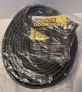 Garage Door Seal 16 Ft Length 4 -Inch Wide Garage Door Bottom - Picture 1 of 3