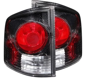 94-04 Fit Chevy S10 GMC Sonoma Carbon Black Rear Brake Replacement Tail Lights - Picture 1 of 5