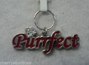 PURRFECTA pata bling MI MASCOTA GATO GRABABLE ENCANTO Etiqueta Joyería nuevo gatito Ganz - Imagen 1 de 2