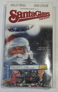 Santa Claus - The Movie - VHS 1998 New Sealed Dudley Moore, John Lithgow - Picture 1 of 4