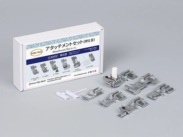 Babylock 6 Feet Bonus Package Evolution Ovation Serger Foot Attachment Set A-7 - Image 1 of 1