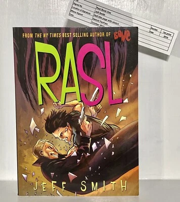 Libro RASL 1 ✍ FIRMADO Jeff Smith con ✍ Arte Cómico Original 1ª Edición. Dibujos animados BONE Foto 1 de 4