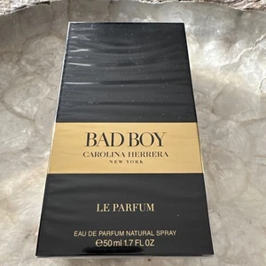 CAROLINA Herrera bad boy le parfum spray 50 ml nuovo con scatola - Foto 1 di 5