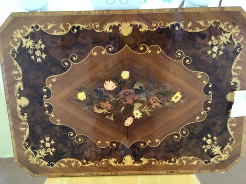 MARQUETRY  26 X 18 X 1/2 Table Top Cover