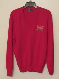 Suéter De Colección NASCAR Folgers Coffee Racing Team Para Hombres Mediano Rojo McBriar EE. UU. - Imagen 1 de 6