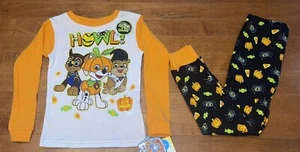 2021 Paw Patrol Toddler Boy Glow in the Dark Halloween Pajamas New 5T - Picture 1 of 5