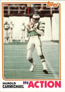HAROLD CARMICHAEL 1982 Topps Football #441 BUY ANY 2 ITEMS FOR 50% OFF   B212R4S