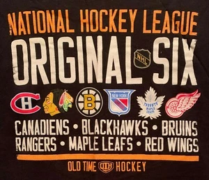 T-Shirt SM National Hockey League "Original Six" T-Shirt - Bild 1 von 2