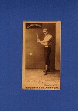 CONNIE MACK, Washington Nationals ~ N172 OLD JUDGE 1886-1890 REPRINT