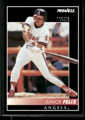 1992 Pinnacle #220 Junior Felix - Image 1 of 2
