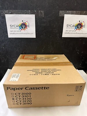 Kyocera CT-3130 Cassette Tray FS-4100, FS-4200, FS-4300, ECOSYS M3550idn, M3560i - Image 1 of 4