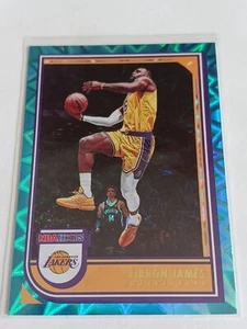 Aros de la NBA Panini 2022-23 LeBron James Teal Explosion #170 LA Lakers - Imagen 1 de 2