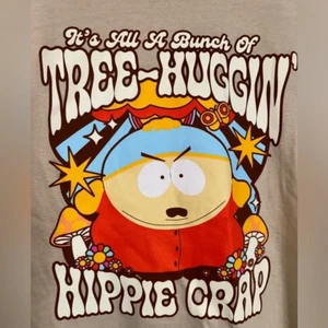 South Park Sz Small Cartman T-Shirt Tree Huggin Hippie Crap NWOT - Picture 1 of 3