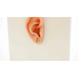 VintageCZ Ohrstecker 14k Gelbgold 1,80g feiner Schmuck - Bild 1 von 7