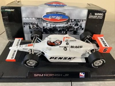 Sam Hornish Jr Autographed indy Car Series Penske Mobil 1 diecast 1/18 In Box - Image 1 of 4