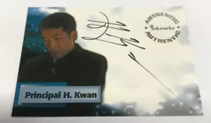 Inkworks Smallville Season 1 Trading Card Autographed Card A5 Hiro Kanagawa - Picture 1 of 2