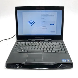 Dell Alienware M14XR2 14" i7-3610QM 2.3GHz GeForce 650M 16GB 256GB Win11 No Batt - Picture 1 of 8