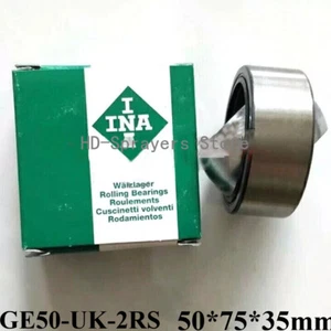 1 szt. Nowe do łożyska przegubowego INA 50 * 75 * 35 mm GE50-UK-2RS GE50UK-2RS Bezpłatny fracht - Zdjęcie 1 z 3