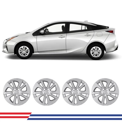 15" Inch Hubcaps Wheel Rim Covers For 2017-2022 Toyota PRIUS PRIME R15 Set of 4 - Image 1 of 4