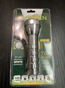 Linterna LED Go Green Power 28 plateada GG-113-24SV - Imagen 1 de 4