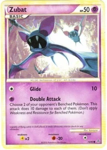 Zubat - 70/95 - Common x1 - Moderately Played - HS Unleashed - Picture 1 of 1