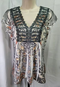 Blusa de manga corta Live and Let Live ¡talla pequeña! K - Imagen 1 de 2