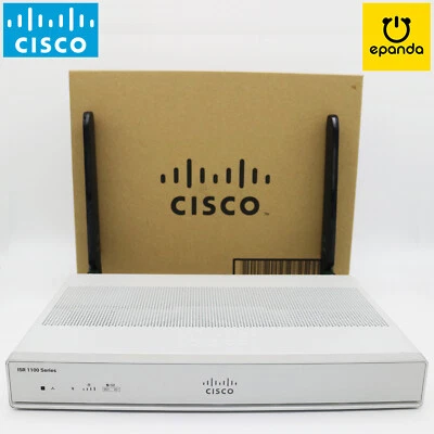 Cisco C1111-8PLTE LA Dual Gigabit WAN 4G LTE Router, Permanent Security, 1Y-Wty - Image 1 of 4