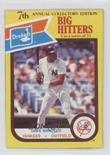 1987 Drake's Big Hitters/Super Pitchers Dave Winfield #5 HOF