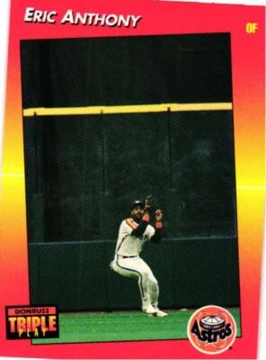 1992 Triple Play #18 Eric Anthony - Image 1 of 2
