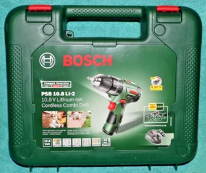 BOSCH PSB 10.8 LI-2 TRAPANO AVVITATORE A PERCUSSIONE SENZA FILI AGLI IONI DI LITIO SYNEON CHIP TEC NUOVO - Foto 1 di 7
