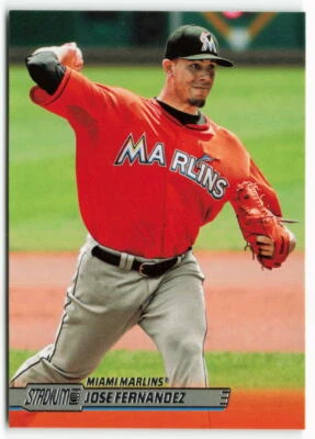 2014 Jose Fernandez Stadium Club - Miami Marlins - Image 1 of 2