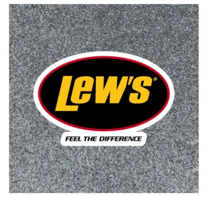 LEWS RODS REELS BASS FISHING BOAT HIGH TACK CARPET DECALS GRAPHICS BONUS DECAL! - Picture 1 of 5