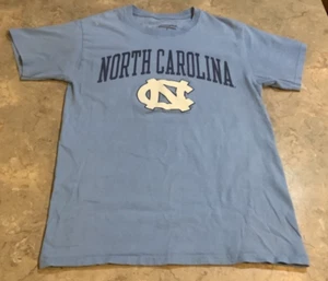 North Carolina Tar Heels Blue College Tee T Shirt Mens Small Champion - Picture 1 of 7