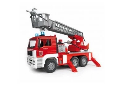 Camion dei Pompieri MAN TGA con Sirena e Getto Veicolo Giocattolo 1:16 4+ Bruder - Immagine 1 di 3