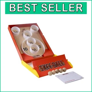 Tragbares Skee-Ball Spiel - Offiziell lizenziertes Tabletop Arcade Spaß für alle Altersgruppen - Bild 1 von 6