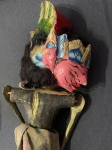 Antike Stabpuppe Schnitzkunst 50 cm - Bild 1 von 2