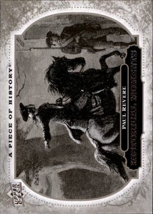 2008 Upper Deck A Piece of History Baseball #178 Paul Revere's Ride