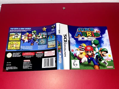 Nintendo DS Super Mario 64 *Nil game case. GC - Image 1 of 4