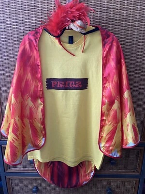 DISNEY TIKI PÁJARO HALLOWEEN DISFRAZ "FRITZ" CAMISETA ALAS Y DIADEMA PLUMA Foto 1 de 4