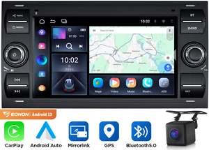 7" For Ford Transit MK7 Carplay Android 13 Car Stereo Radio GPS BT WIFI SWC DAB+ - Picture 1 of 19