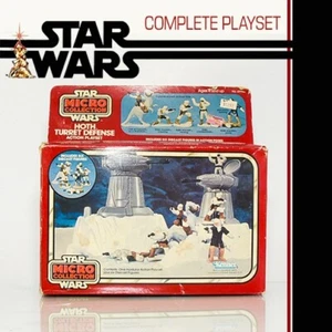 COMPLETE Kenner Star Wars Micro Collection Hoth Turret Defense Playset - Picture 1 of 6