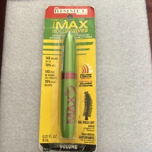 Rimmel Mascara Volume Flash Max The Bold Curves 001 Black 0.3oz - Picture 1 of 2